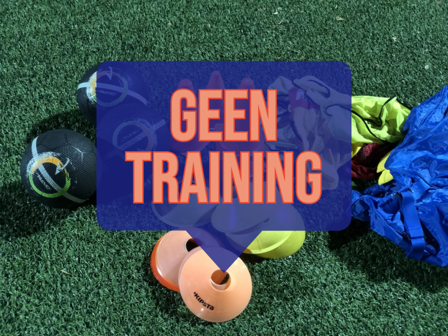 GEEN TRAININGEN maandag 5 mei