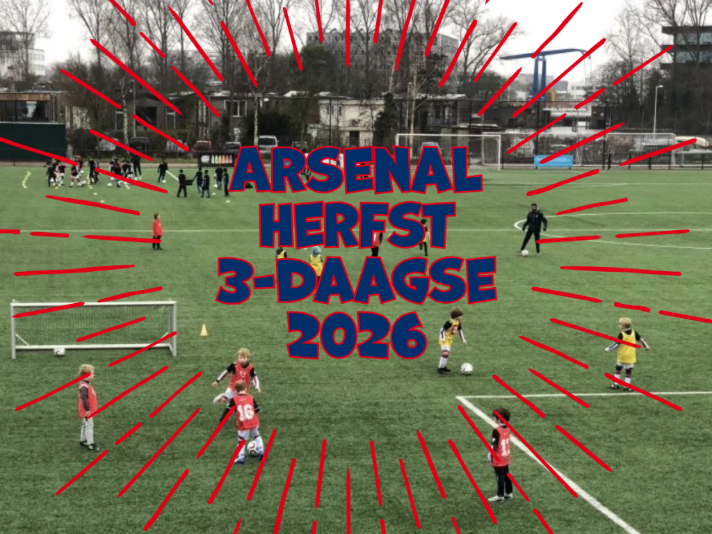 Meld je aan voor de ASV Arsenal Herfst 3-daagse!